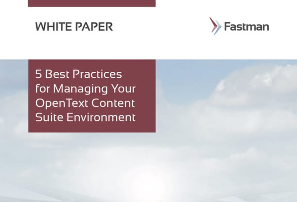 Best Practices for Managing Content Suite White Paper